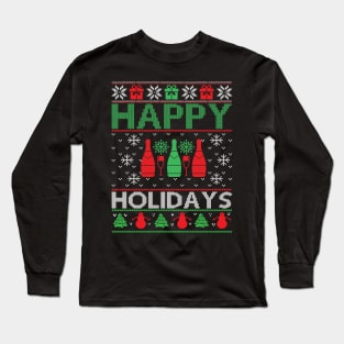 happy holidays Long Sleeve T-Shirt